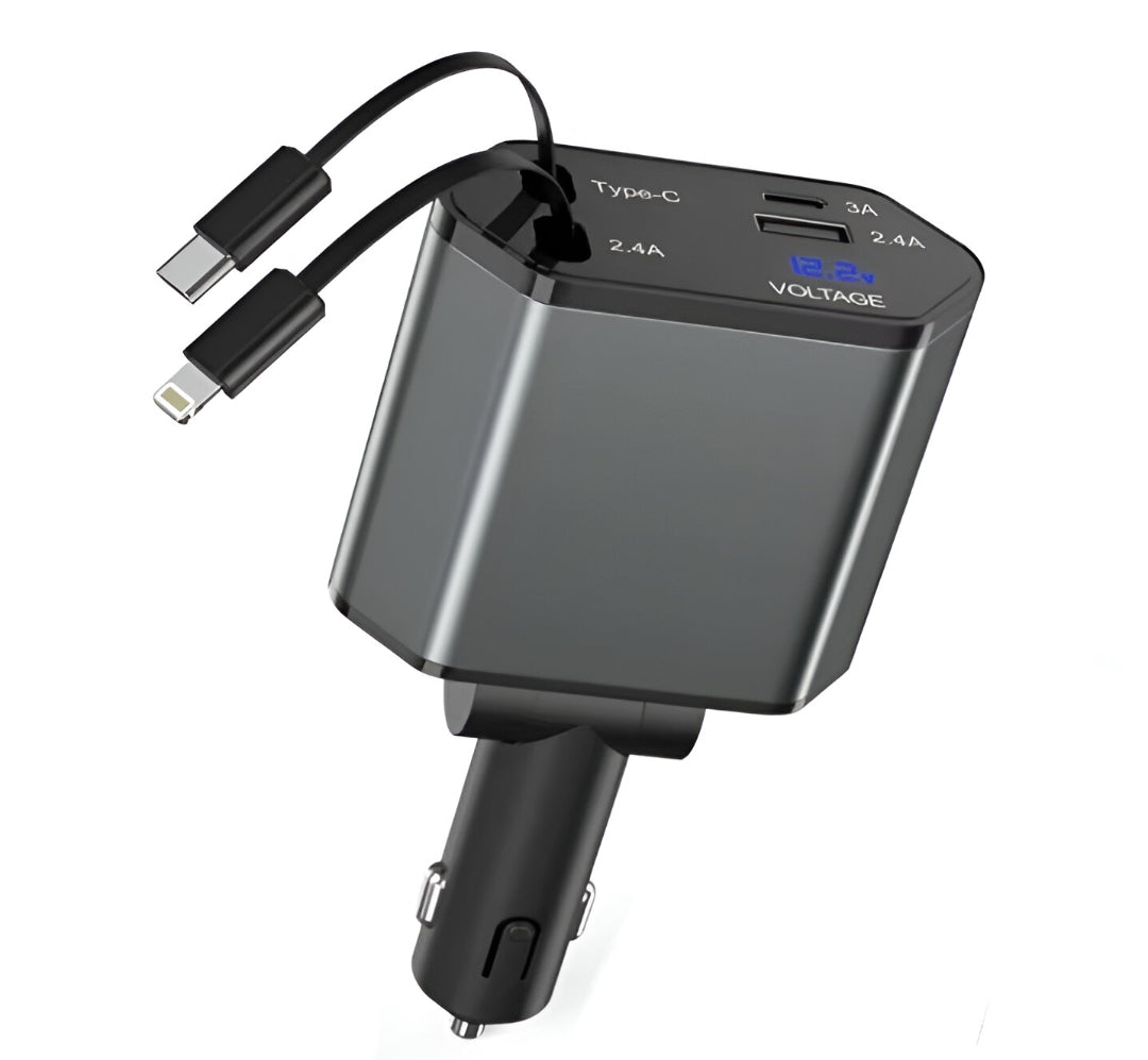 AutoCharge: Cargador múltiple de coche para móviles