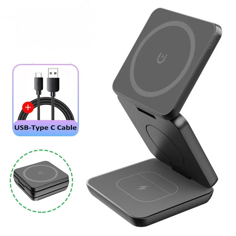 PowerDock - Base de carga 3 en 1