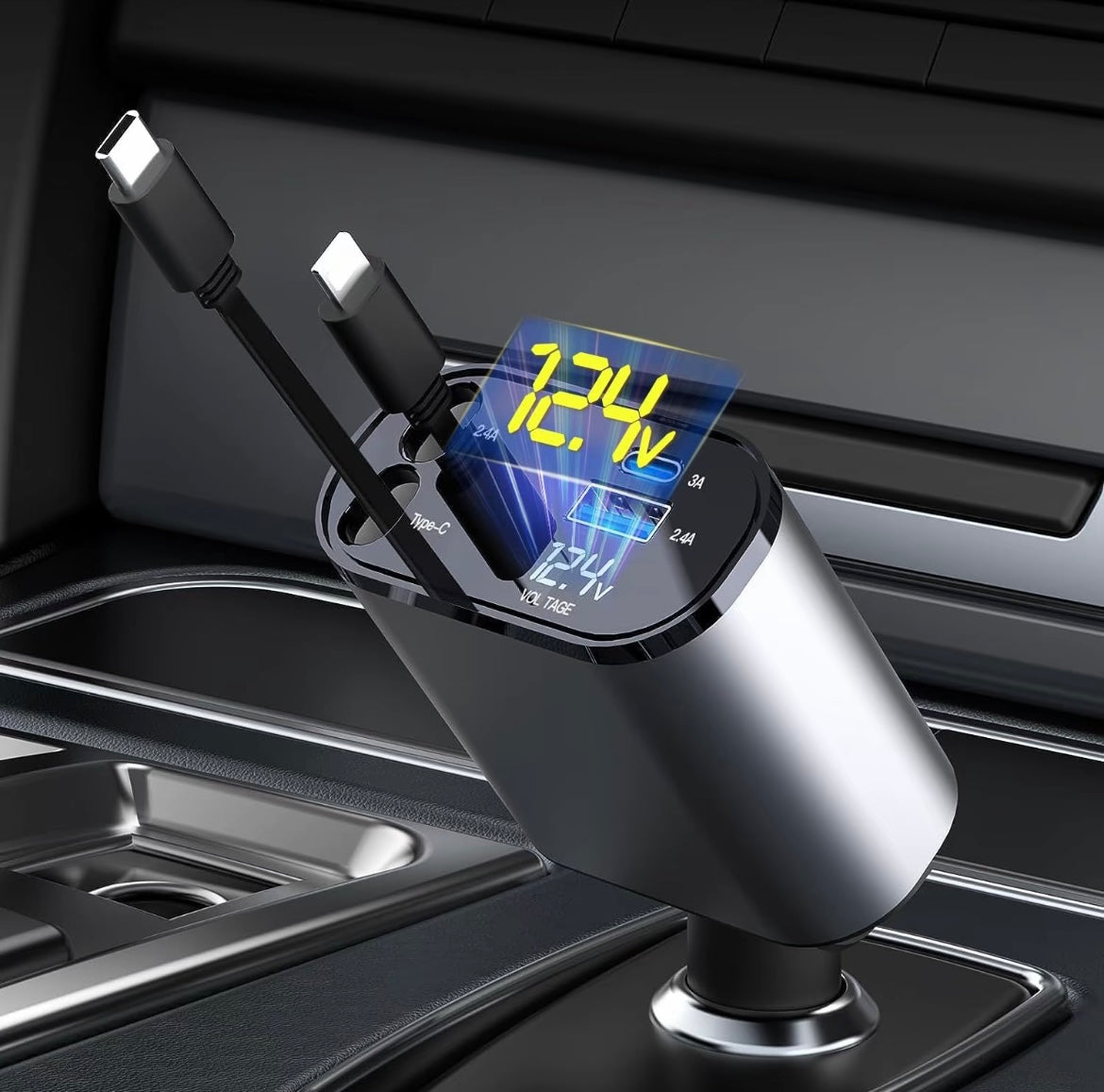 AutoCharge: Cargador múltiple de coche para móviles